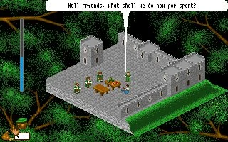 The Adventures of Robin Hood · Schermata del gioco 1