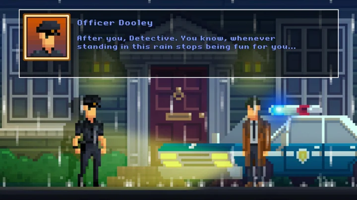 The Darkside Detective · Schermata del gioco 3