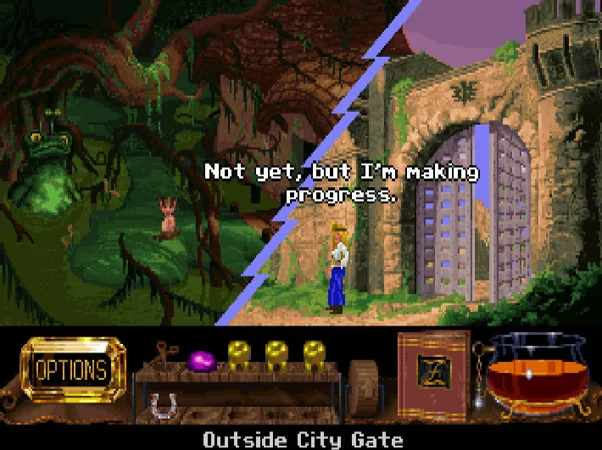 The Legend of Kyrandia 2: Hand of Fate · Schermata del gioco 3