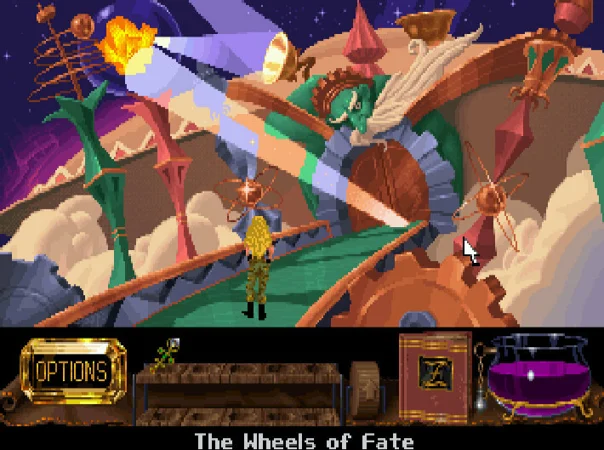 The Legend of Kyrandia 2: Hand of Fate · Schermata del gioco 1