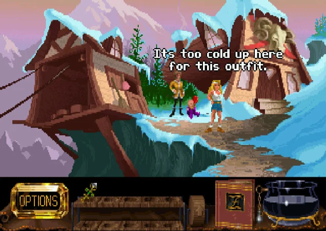 The Legend of Kyrandia 2: Hand of Fate · Schermata del gioco 2
