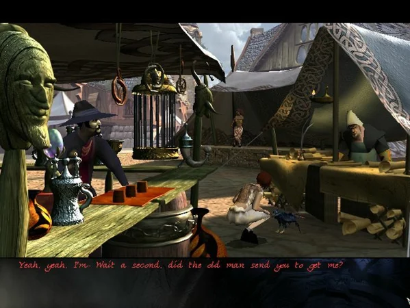 The Longest Journey · Schermata del gioco 3