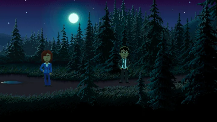 Thimbleweed Park · Schermata del gioco 3