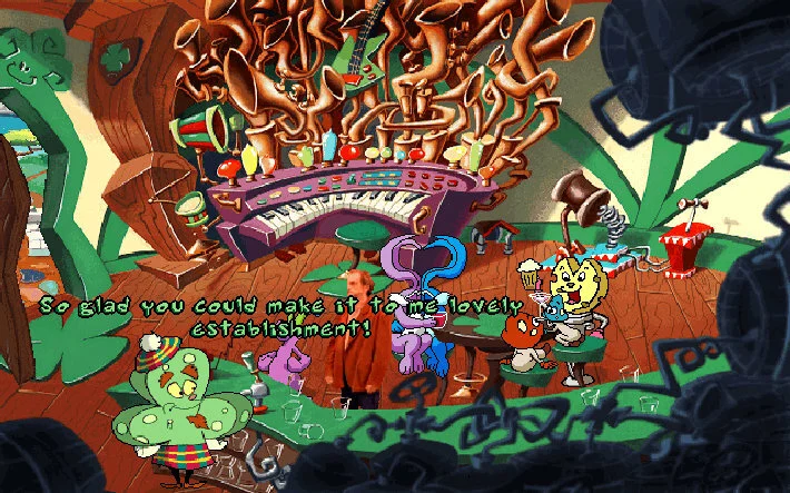 Toonstruck · Schermata del gioco 1