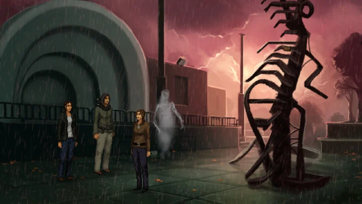 Unavowed · Schermata del gioco 3