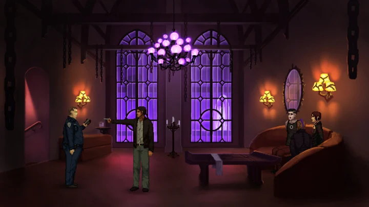 Unavowed · Schermata del gioco 2