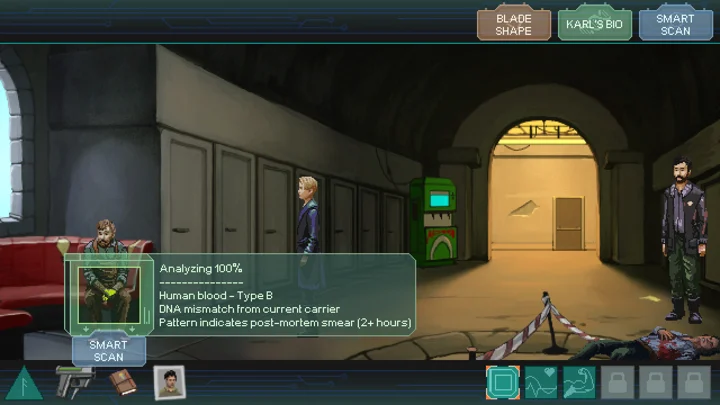 Whispers of a Machine · Schermata del gioco 2