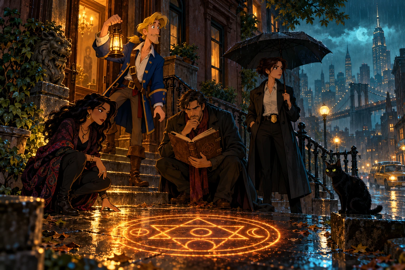Unavowed incontra Monkey Island · illustrazione originale del sito, interpretazione dei due mondi e non schermata ufficiale.