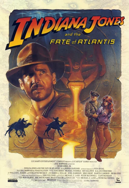 Indiana Jones and the Fate of Atlantis · Poster