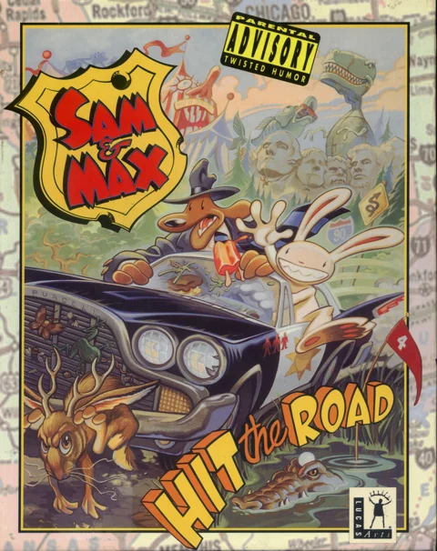 Sam & Max Hit the Road · Copertina