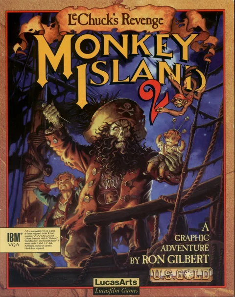 Monkey Island 2: LeChuck’s Revenge · Copertina