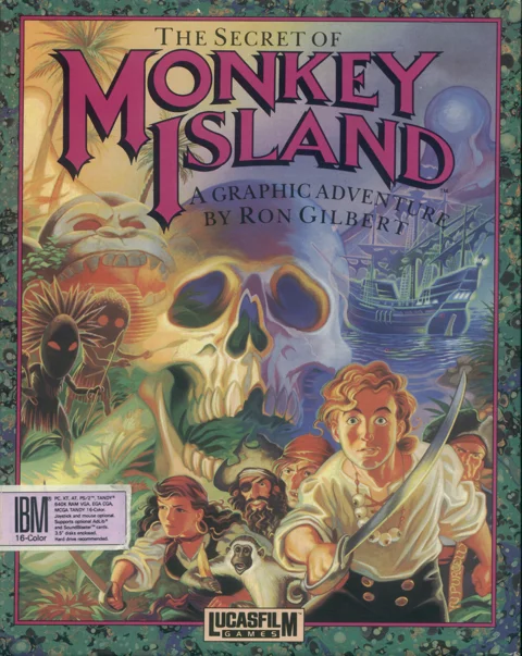 The Secret of Monkey Island · Copertina