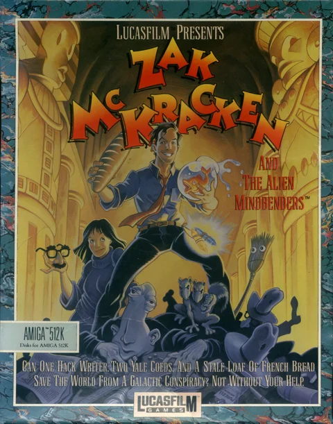 Zak McKracken and the Alien Mindbenders · Copertina