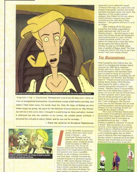 The Curse of Monkey Island · PC Gamer · Pagina 4