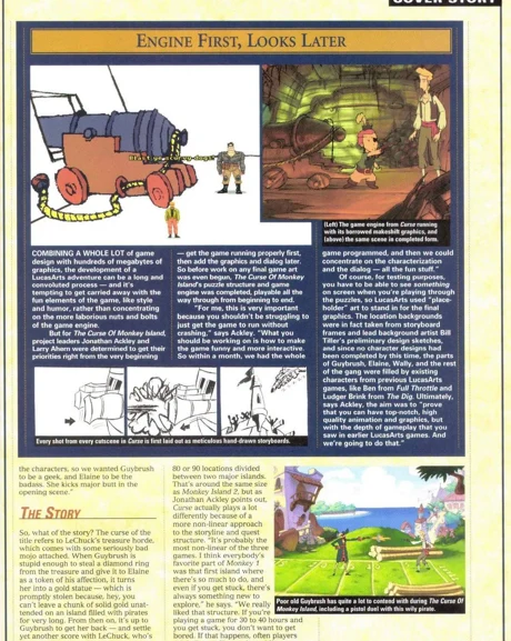 The Curse of Monkey Island · PC Gamer · Pagina 5