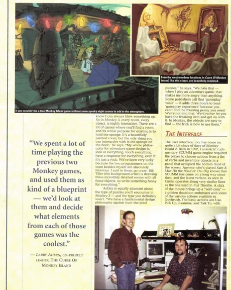 The Curse of Monkey Island · PC Gamer · Pagina 7