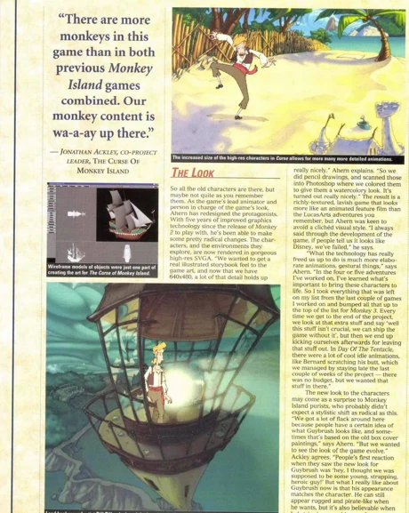 The Curse of Monkey Island · PC Gamer · Pagina 8