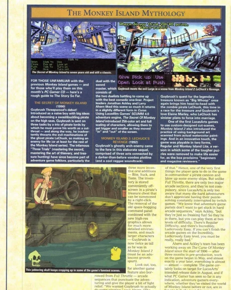 The Curse of Monkey Island · PC Gamer · Pagina 9