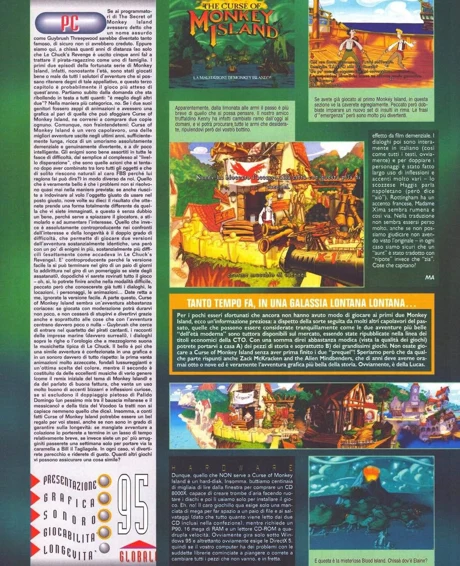 The Curse of Monkey Island · The Games Machine · Pagina 2