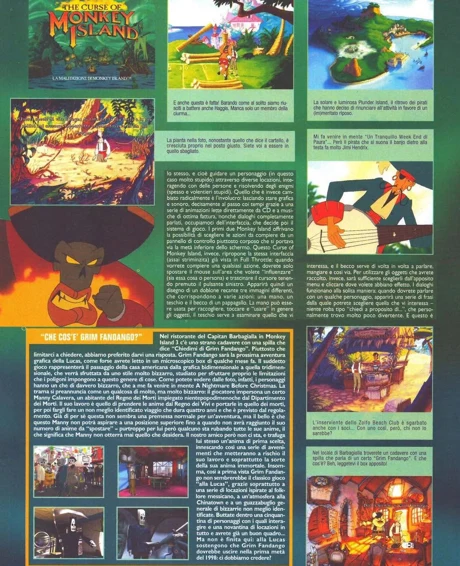 The Curse of Monkey Island · The Games Machine · Pagina 3