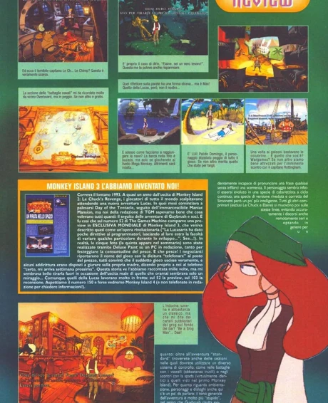 The Curse of Monkey Island · The Games Machine · Pagina 4