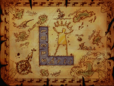 La geografia fantastica dei Caraibi di Monkey Island.