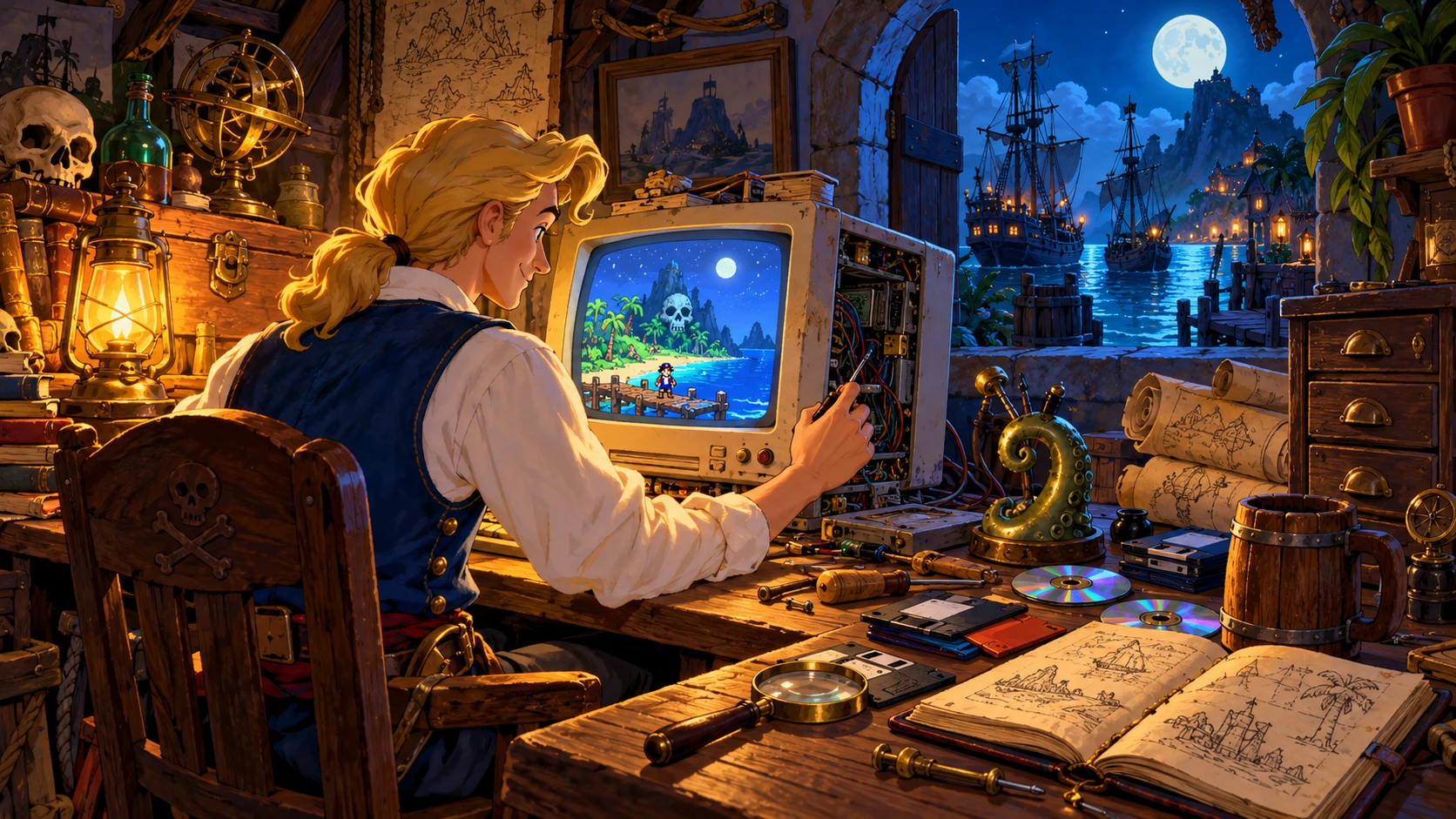 Vecchi giochi, nuove rotte: il progetto che permette alle avventure di continuare a vivere.